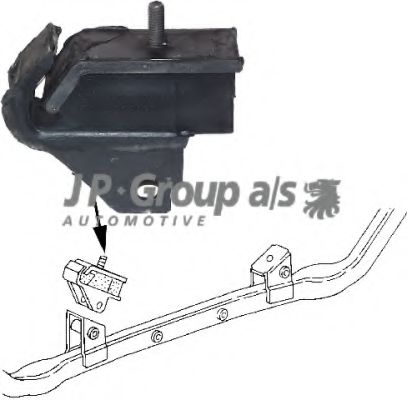 1117901000 JP+GROUP Engine Mounting