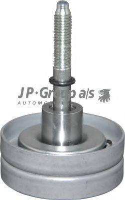 1118305400 JP+GROUP Belt Drive Deflection/Guide Pulley, v-ribbed belt