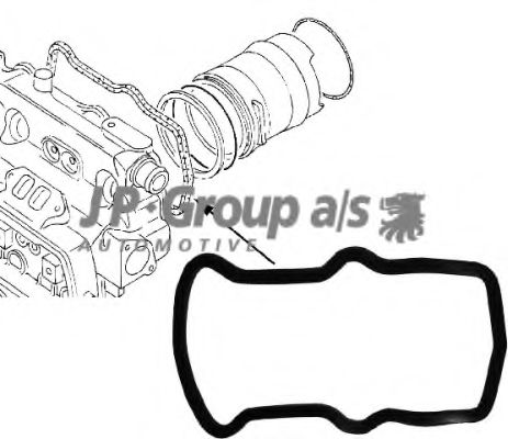 1119300300 JP+GROUP Gasket, cylinder head