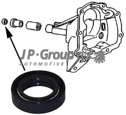 1132102200 JP+GROUP Shaft Seal, manual transmission