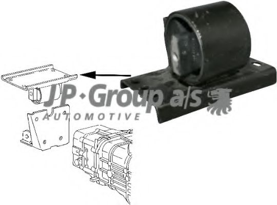 1132400900 JP+GROUP Mounting, automatic transmission