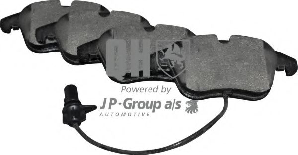 1163607219 JP+GROUP Brake System Brake Pad Set, disc brake