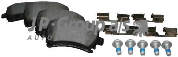 1163705410 JP+GROUP Brake Pad Set, disc brake