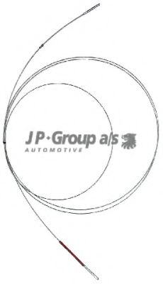1170100300 JP+GROUP Accelerator Cable