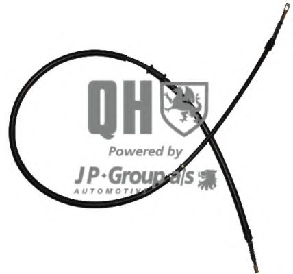 1170306809 JP GROUP Cable, parking brake