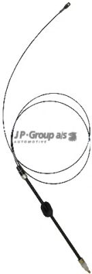 1170311700 JP+GROUP Cable, parking brake