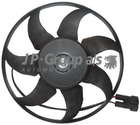 1199104600 JP+GROUP Cooling System Electric Motor, radiator fan