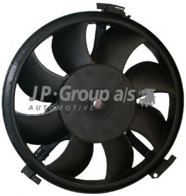 1199105100 JP+GROUP Cooling System Electric Motor, radiator fan