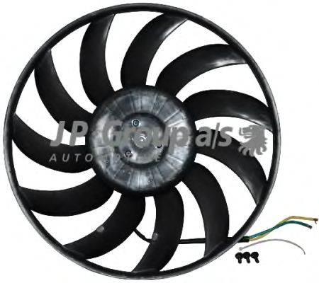 1199105400 JP+GROUP Cooling System Fan, radiator