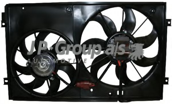 1199106600 JP+GROUP Fan, radiator