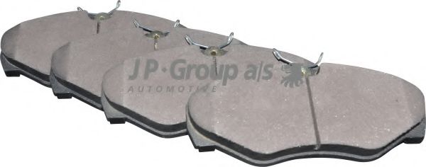 1263601910 JP+GROUP Brake System Brake Pad Set, disc brake