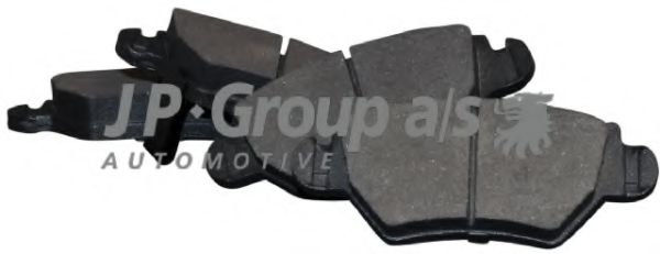 1263700210 JP+GROUP Brake System Brake Pad Set, disc brake