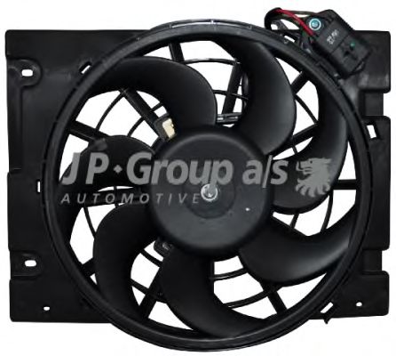 1299101100 JP+GROUP Cooling System Fan, radiator