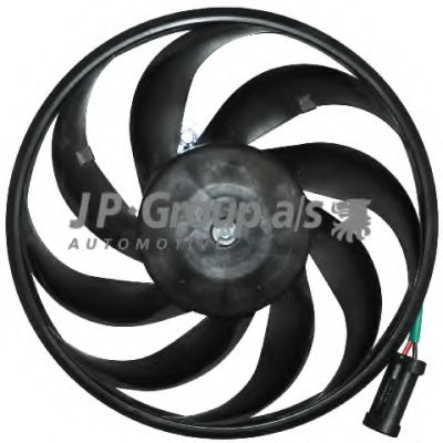 1299101300 JP+GROUP Electric Motor, radiator fan