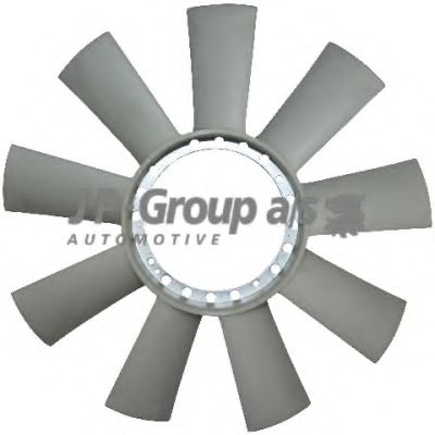 1314900900 JP+GROUP Fan Wheel, engine cooling