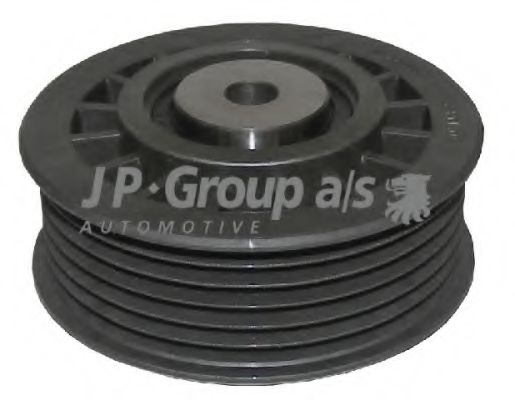 1318301200 JP+GROUP Belt Drive Deflection/Guide Pulley, v-ribbed belt