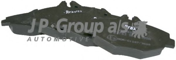 1363600810 JP+GROUP Brake System Brake Pad Set, disc brake