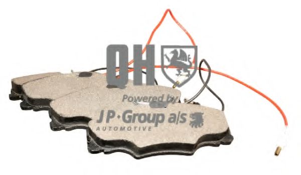 4163604319 JP GROUP Brake Pad Set, disc brake