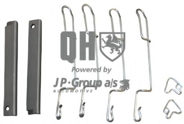 1363750519 JP+GROUP Brake System Accessory Kit, disc brake pads