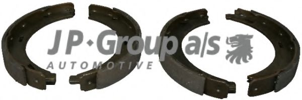 1363900210 JP+GROUP Brake System Brake Shoe Set, parking brake