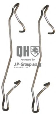 1463650319 JP+GROUP Brake System Accessory Kit, disc brake pads