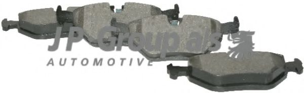 1463700210 JP+GROUP Brake System Brake Pad Set, disc brake