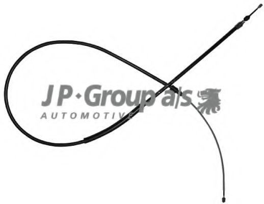 1470302080 JP GROUP Cable, parking brake
