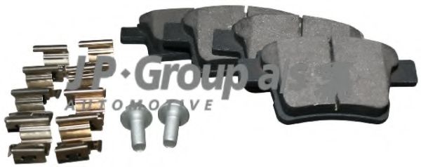1563700510 JP+GROUP Brake System Brake Pad Set, disc brake