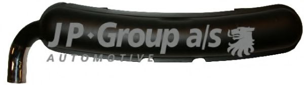 1620605300 JP+GROUP Exhaust System End Silencer