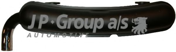 1620605400 JP+GROUP Exhaust System End Silencer