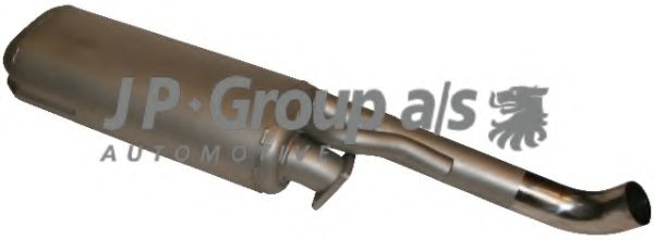 1620608800 JP+GROUP Exhaust System End Silencer