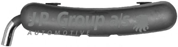 1620609000 JP+GROUP Exhaust System End Silencer