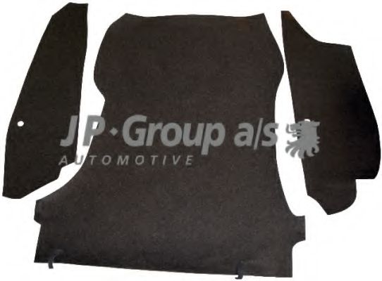1689500110 JP+GROUP Floor Mat Set