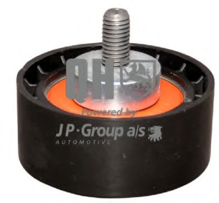 3318300309 JP+GROUP Belt Drive Deflection/Guide Pulley, v-ribbed belt
