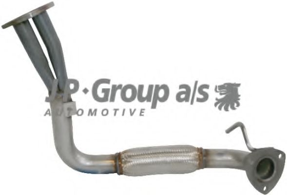 3320200800 JP+GROUP Exhaust Pipe