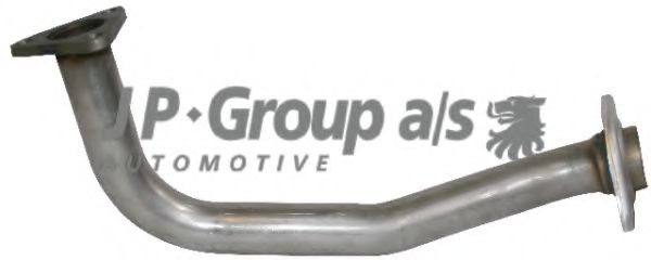 3820200700 JP+GROUP Exhaust System Exhaust Pipe