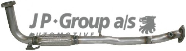 3920201400 JP+GROUP Exhaust Pipe