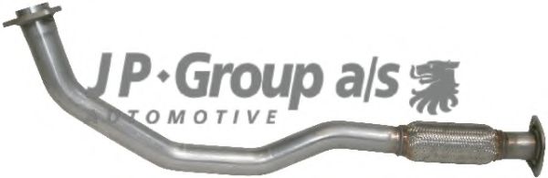 4020201500 JP+GROUP Exhaust Pipe
