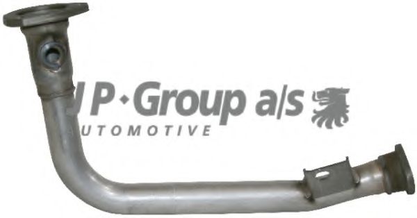 4120200100 JP+GROUP Exhaust System Exhaust Pipe