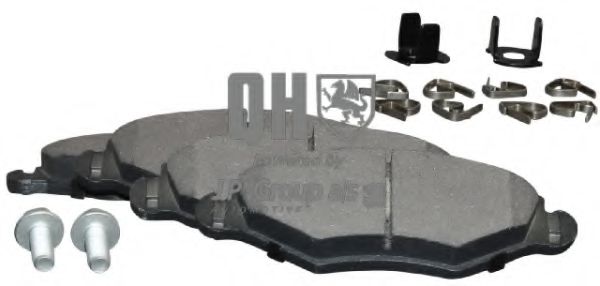 4163600919 JP+GROUP Brake Pad Set, disc brake