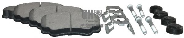4163700619 JP+GROUP Brake Pad Set, disc brake