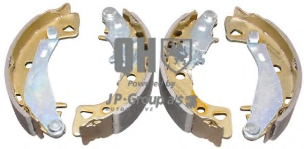 4163901019 JP+GROUP Brake System Brake Shoe Set
