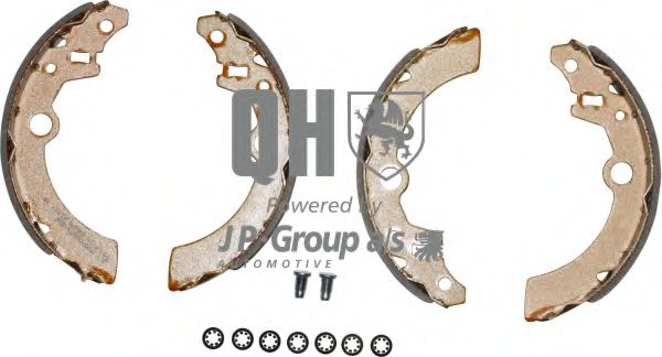 4763900519 JP+GROUP Brake System Brake Shoe Set