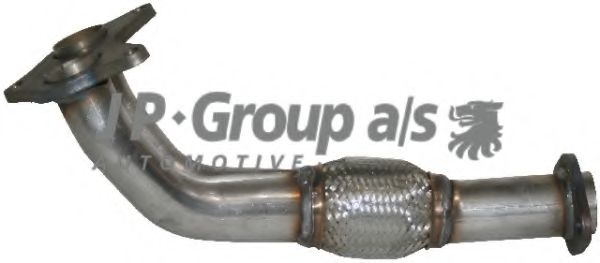 4820201000 JP+GROUP Exhaust Pipe