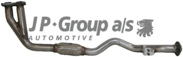 4820201400 JP+GROUP Exhaust Pipe