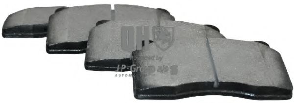 4963600919 JP+GROUP Brake System Brake Pad Set, disc brake