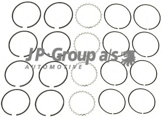 8110300112 JP+GROUP Crankshaft Drive Piston Ring Kit