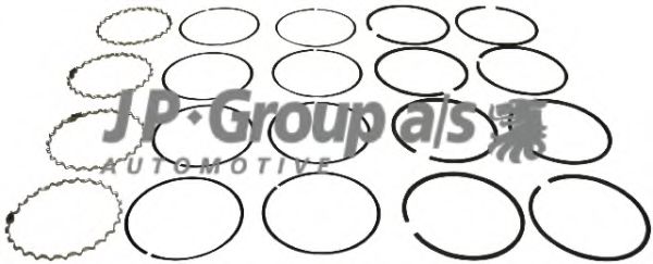 8110301216 JP+GROUP Crankshaft Drive Piston Ring Kit