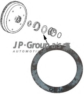 8110450502 JP+GROUP Thrust Washer, crankshaft