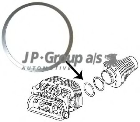 8112000806 JP+GROUP Cylinder Head Spacer Plate, cylinder head saver